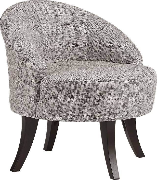 Marsston Black Accent Swivel Chair - Thumbnail - Image 1