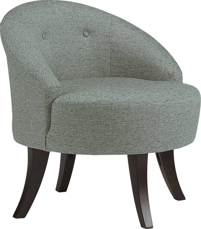 Marsston Blue Accent Swivel Chair - Thumbnail - Image 1