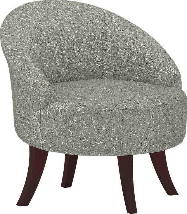 Marsston Gray Accent Swivel Chair - Thumbnail - Image 1