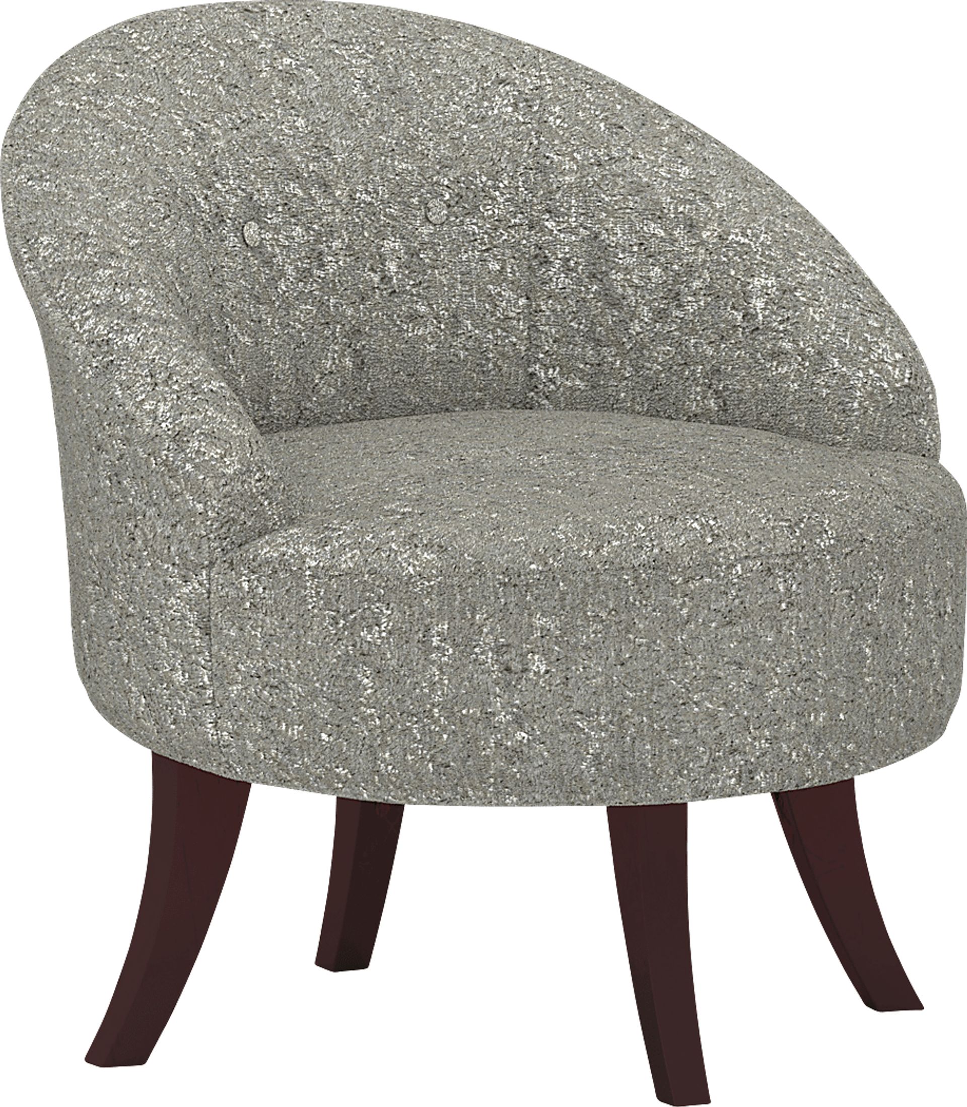 Marsston Gray Accent Swivel Chair - Image 1