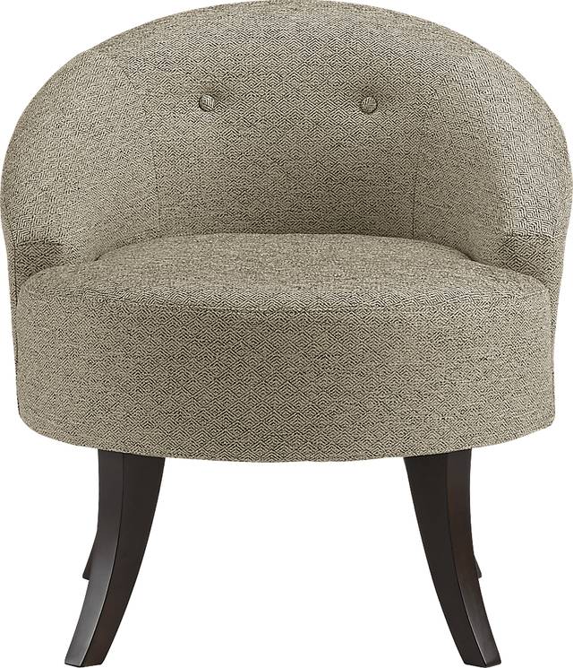 Marsston Taupe Accent Swivel Chair - Thumbnail - Image 2