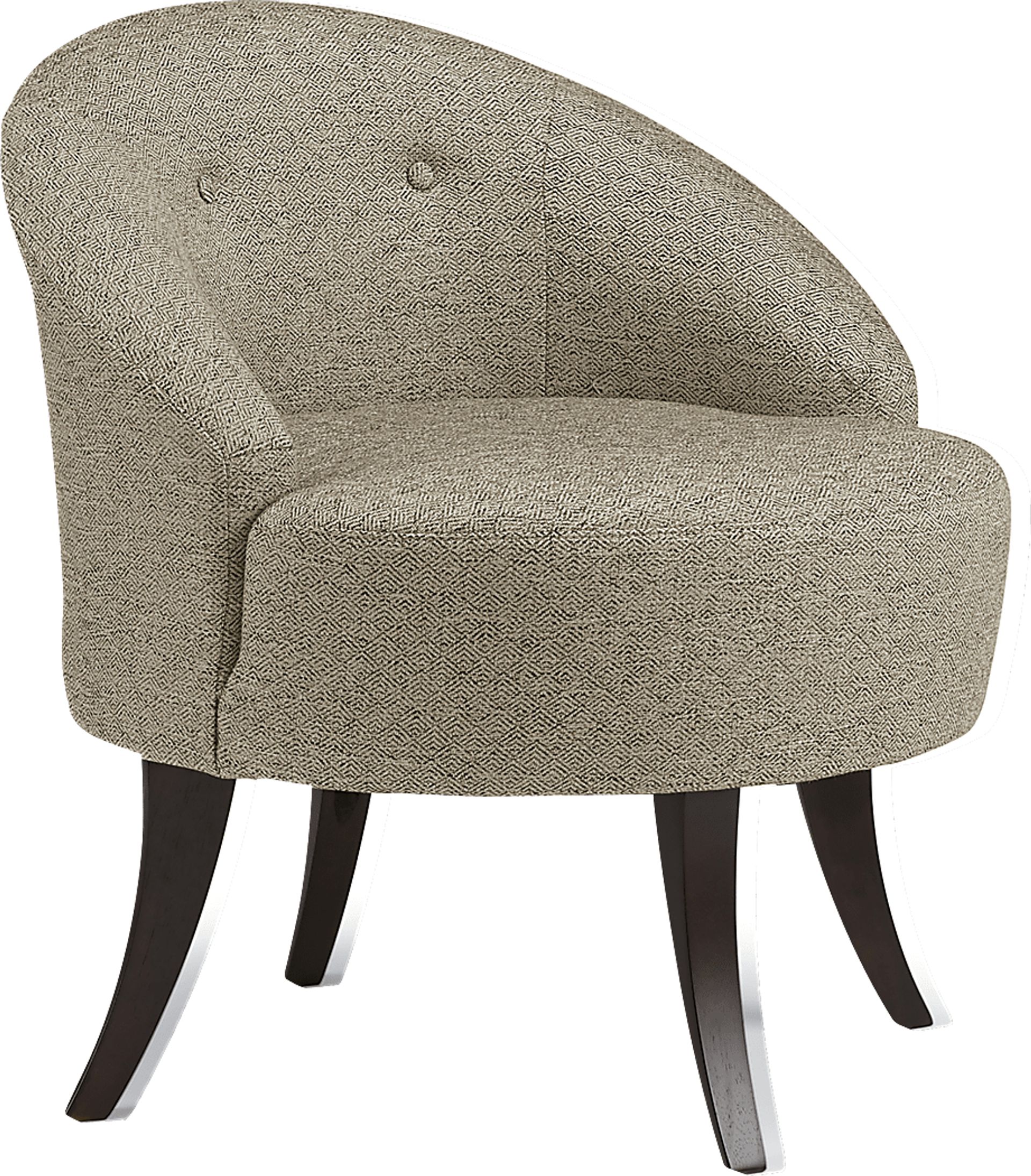 Marsston Taupe Accent Swivel Chair - Image 1