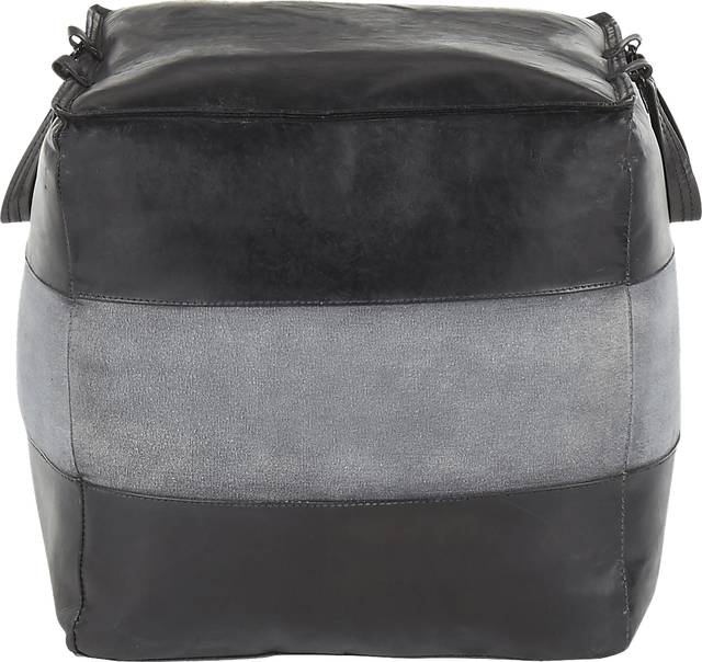 Martee Black Ottoman - Thumbnail - Image 2