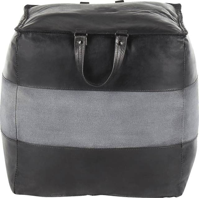 Martee Black Ottoman - Thumbnail - Image 4