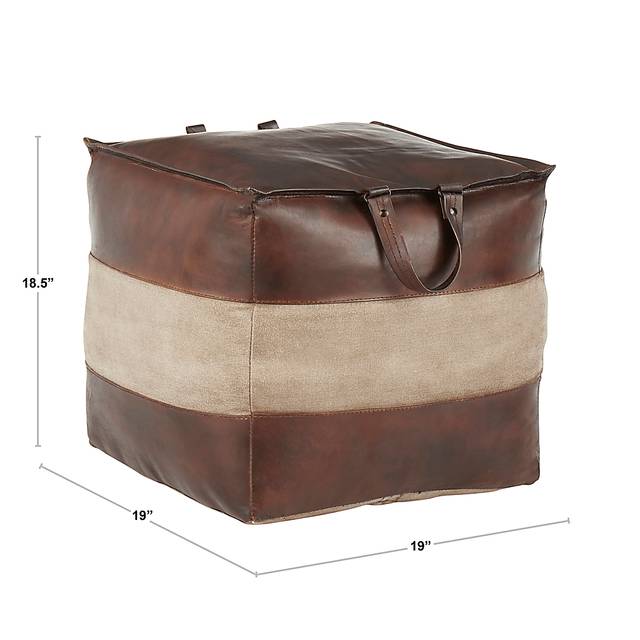 Martee Brown Ottoman - Thumbnail - Image 8
