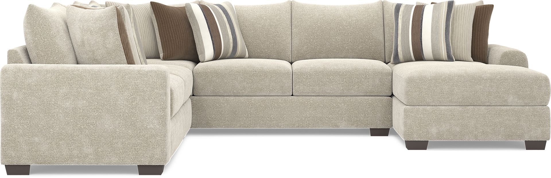 Martin Brown 3 Pc Sectional - Image 3