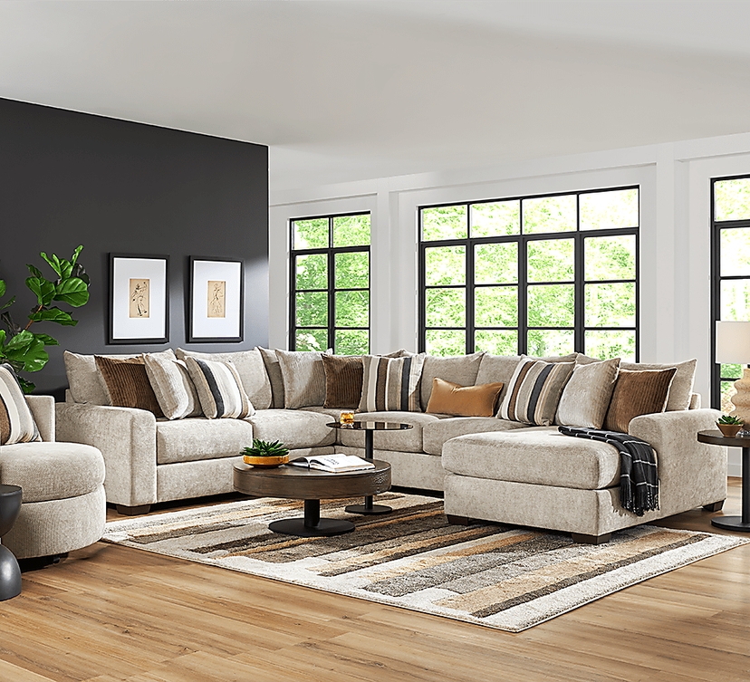 Martin Brown 3 Pc Sectional