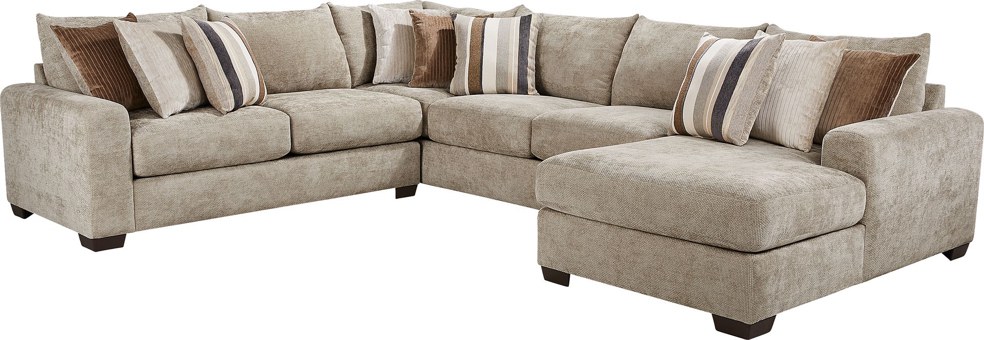 Martin Brown 6 Pc Sectional Living Room - Image 2