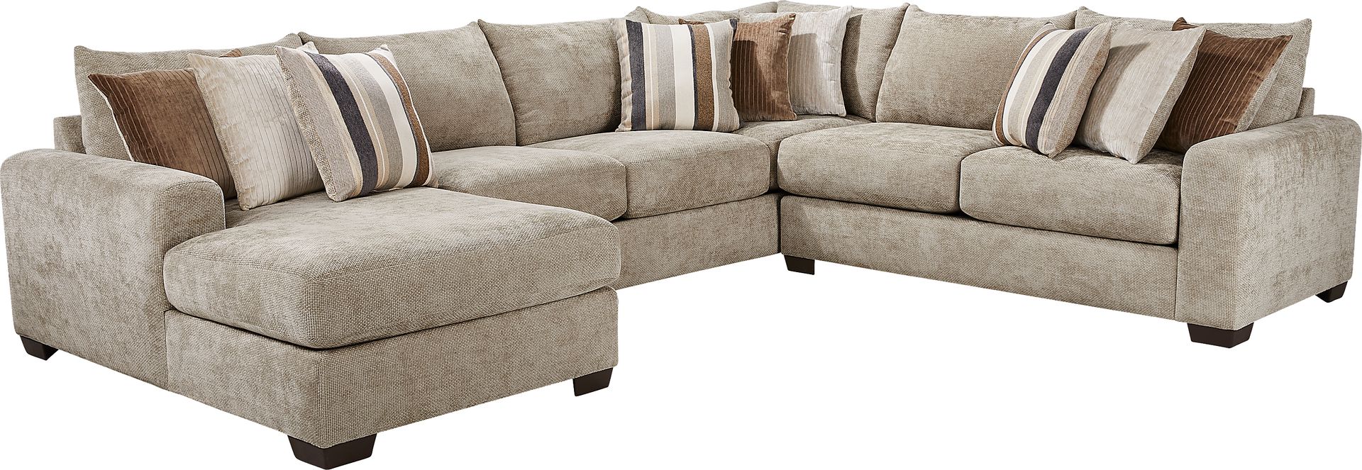 Martin Brown 6 Pc Sectional Living Room - Image 2