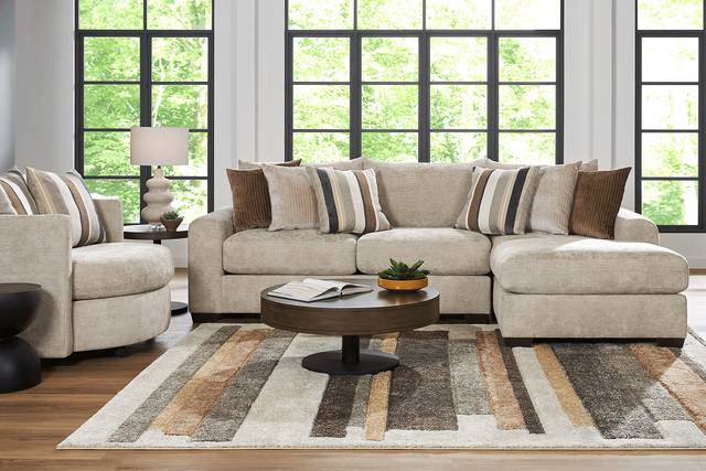 Martin Brown 5 Pc Sectional Living Room - Thumbnail - Image 1