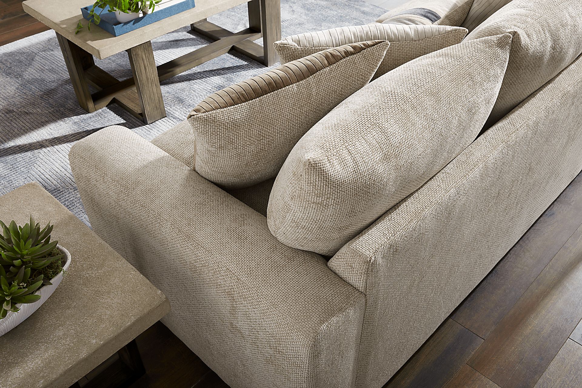 Martin Brown Gel Foam Sleeper Sofa - Image 5