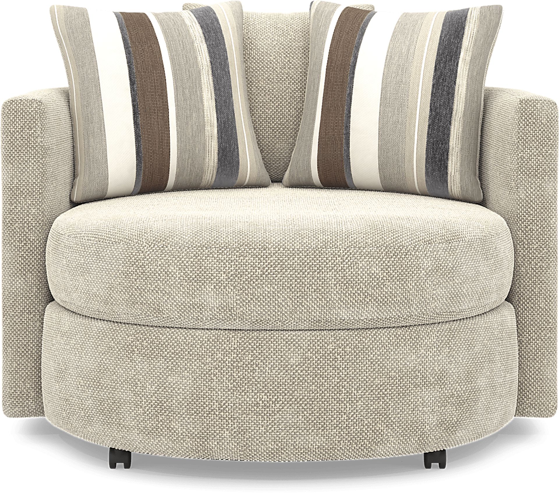 Martin Brown Swivel Chair - Image 2