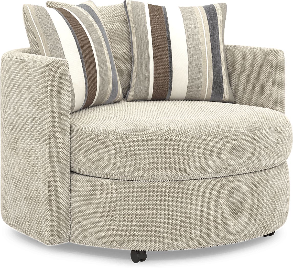 Martin Brown Swivel Chair