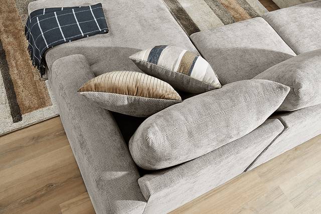 Martin Gray 5 Pc Sectional Living Room - Thumbnail - Image 4