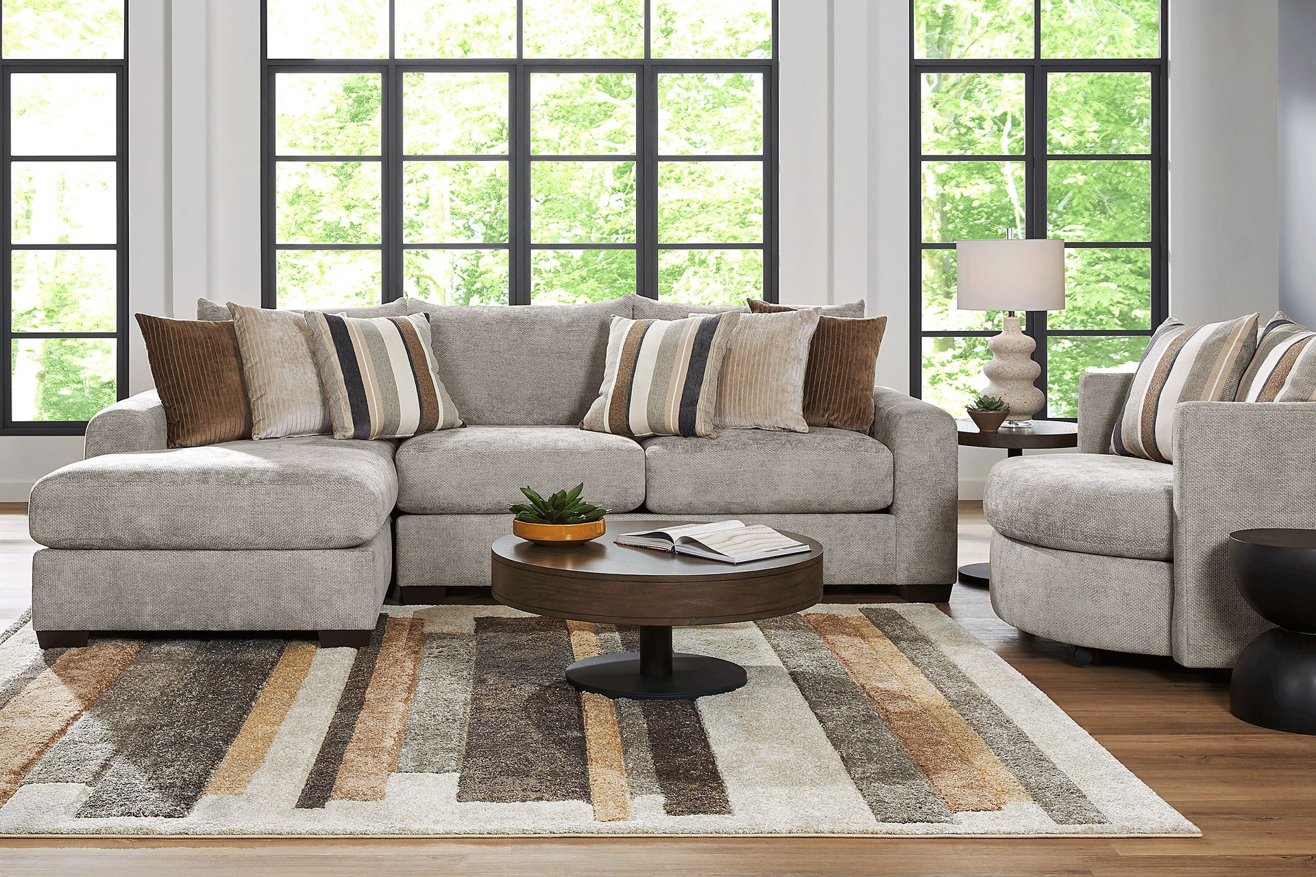 Martin Gray 2 Pc Sectional - Image 2