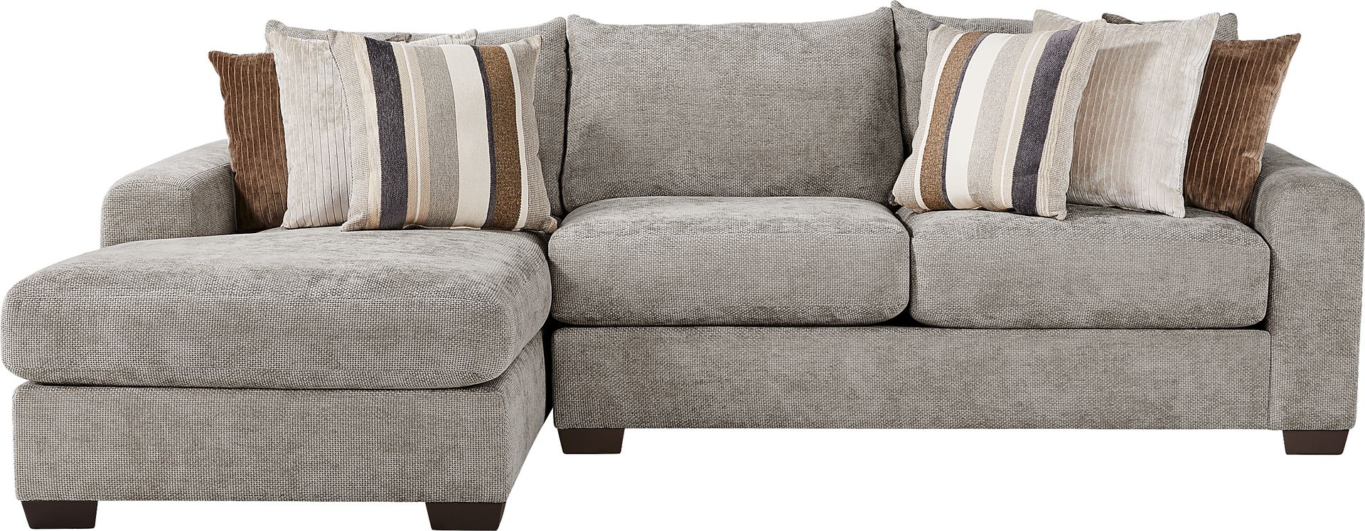 Martin Gray 2 Pc Sectional - Image 1