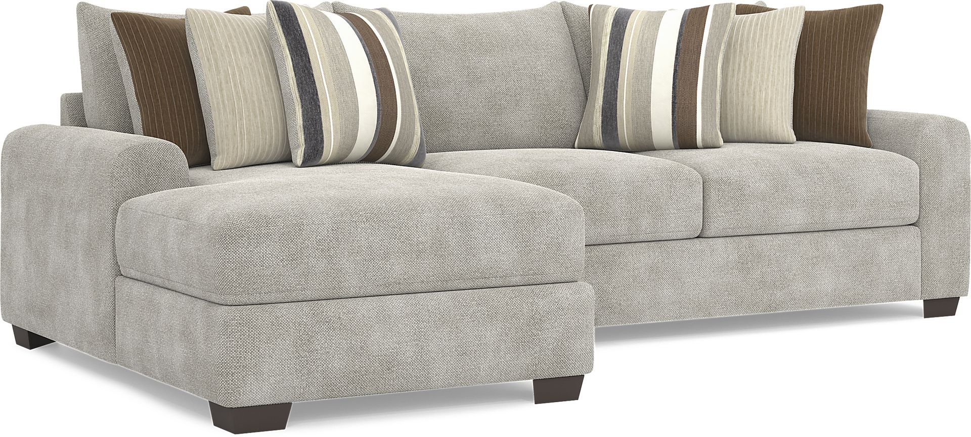 Martin Gray 2 Pc Sectional - Image 1