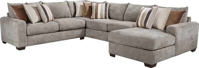 Martin Gray 3 Pc Sectional - Thumbnail - Image 1