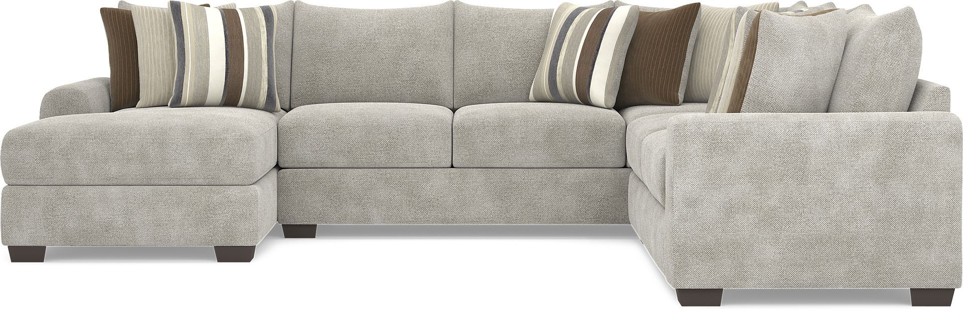 Martin Gray 3 Pc Sectional - Image 3