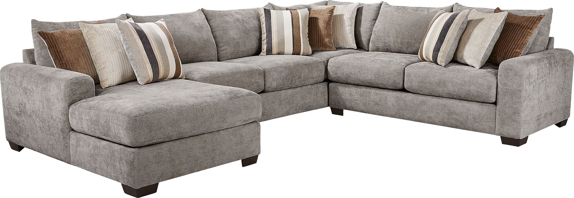 Martin Gray 3 Pc Sectional - Image 1