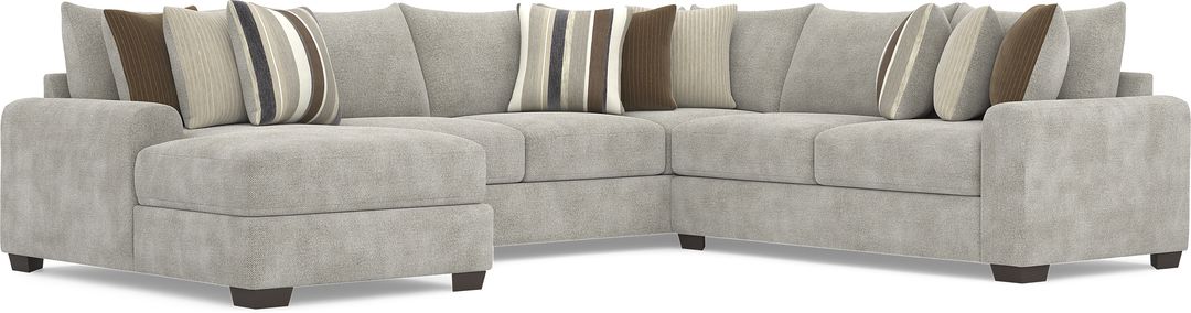 3 pc left arm chaise sectional