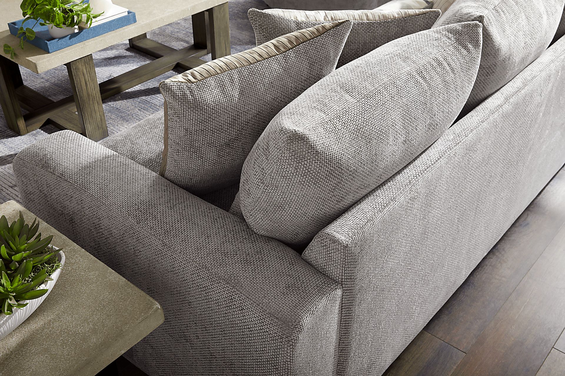 Martin Gray Sleeper Sofa - Image 4