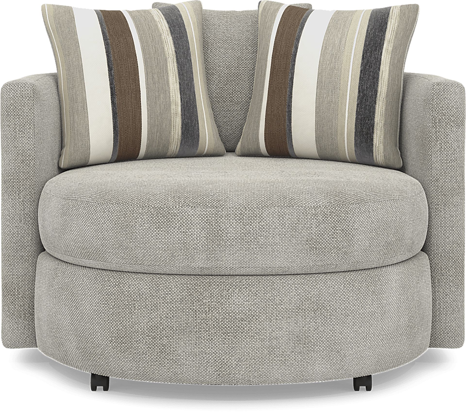 Martin Gray Swivel Chair - Image 2
