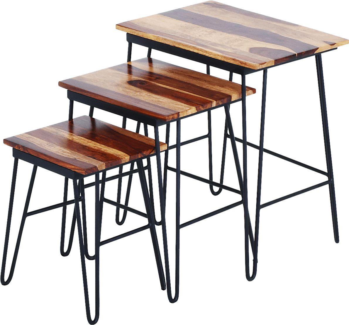 Martingale Brown Nesting Table