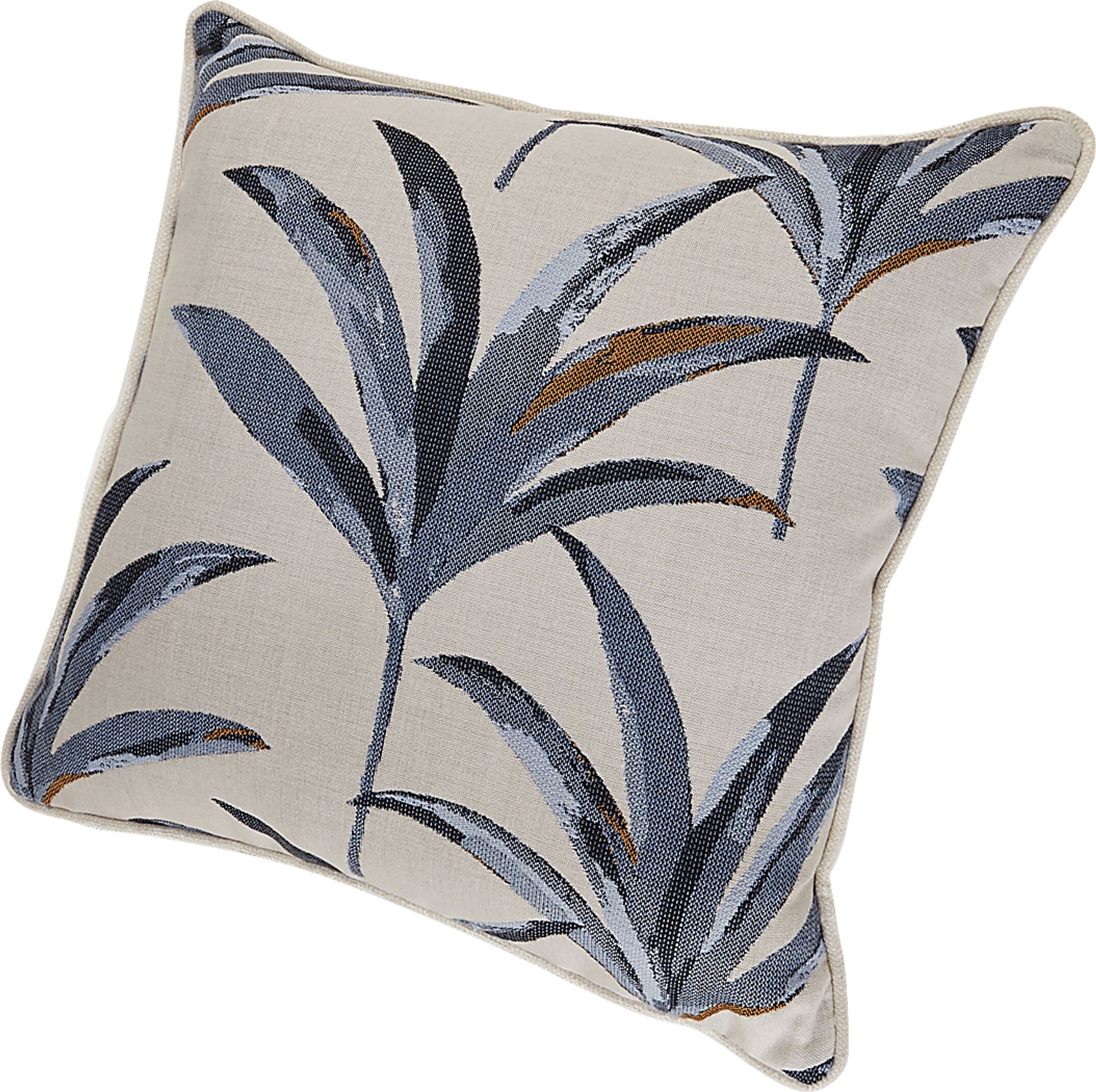 Martinique Beach Blue Indoor/Outdoor Accent Pillows, Set of Two - Image 4