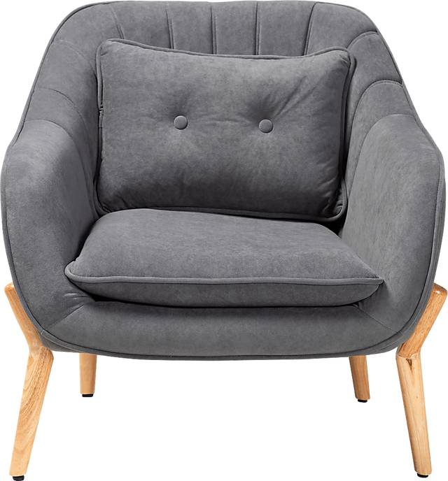 Martinsson Gray Accent Chair - Thumbnail - Image 3