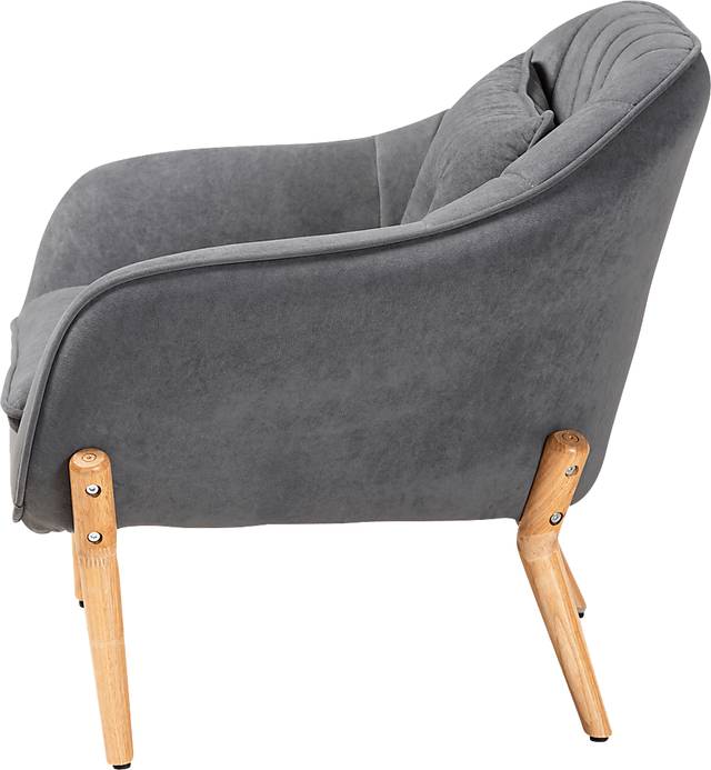Martinsson Gray Accent Chair - Thumbnail - Image 4