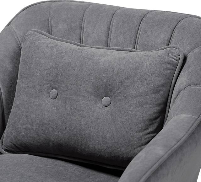 Martinsson Gray Accent Chair - Thumbnail - Image 6