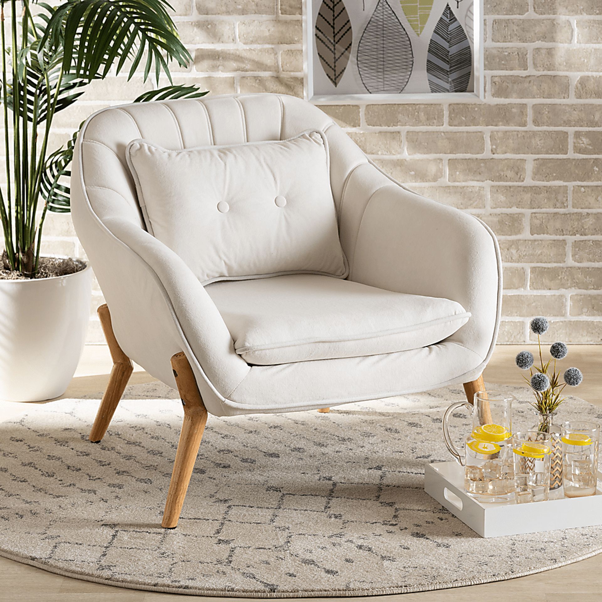 Martinsson Natural Accent Chair - Image 2