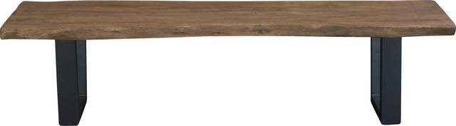 Martinwood Brown Accent Bench - Thumbnail - Image 2