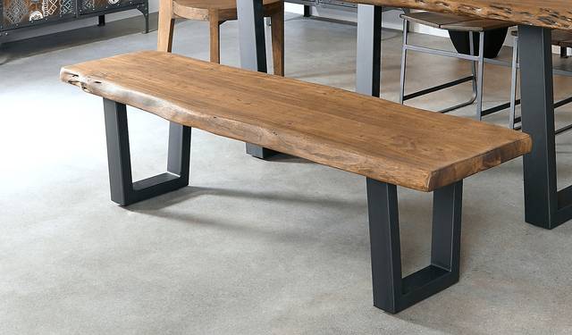 Martinwood Brown Accent Bench - Thumbnail - Image 3