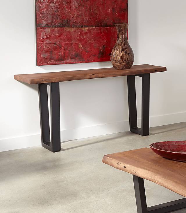 Martinwood Brown Sofa Table - Thumbnail - Image 3