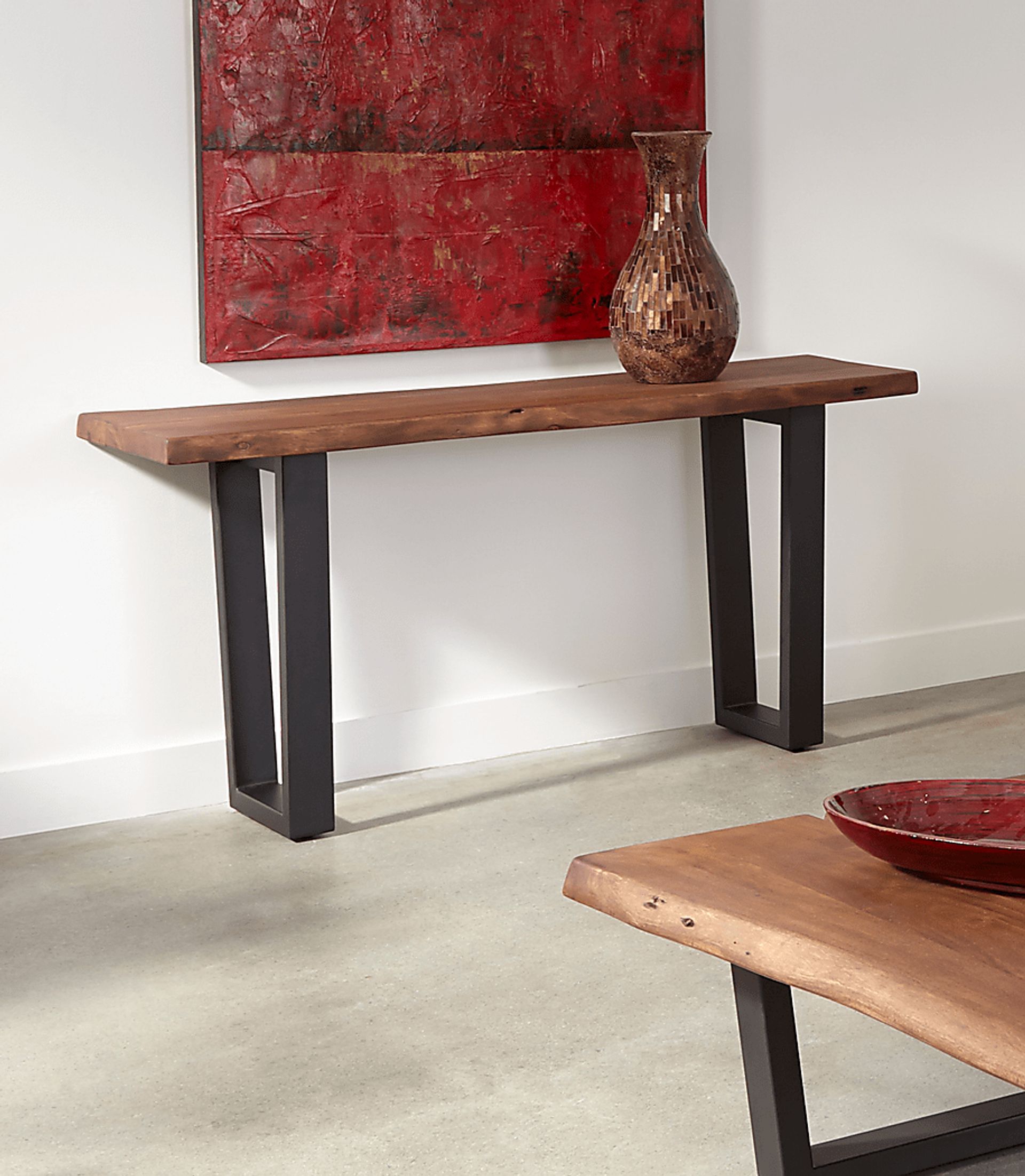 Martinwood Brown Sofa Table - Image 3