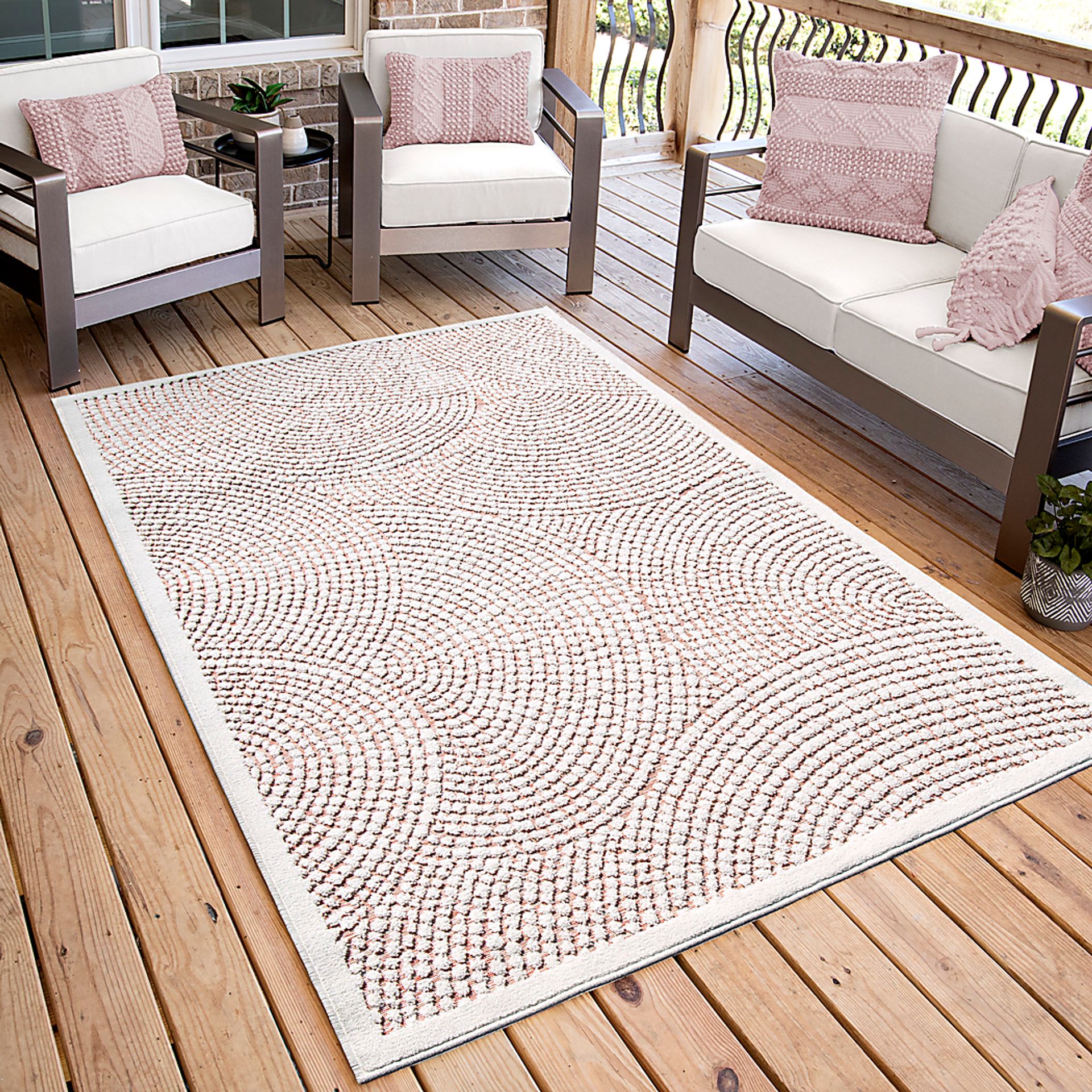 Martove White 5'2 x 7'6 Rug - Image 9