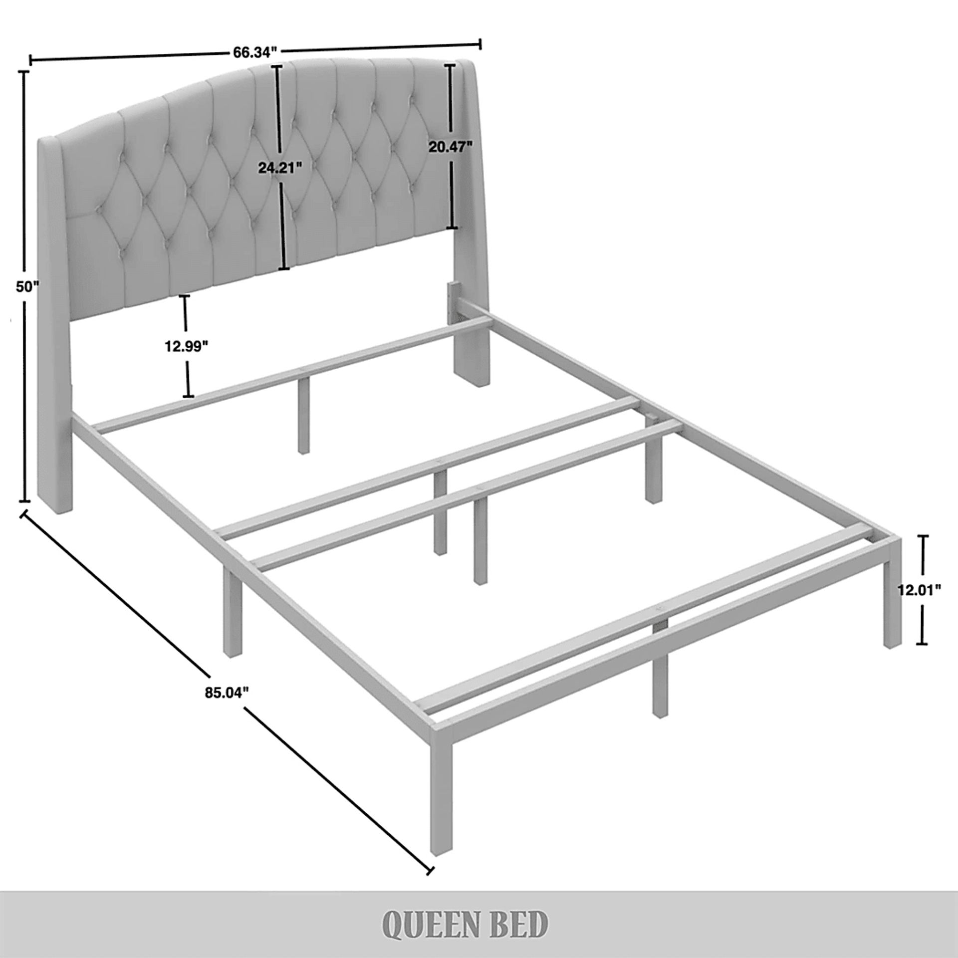 Martway Charcoal 3 PC Queen Bedroom Set - Image 10