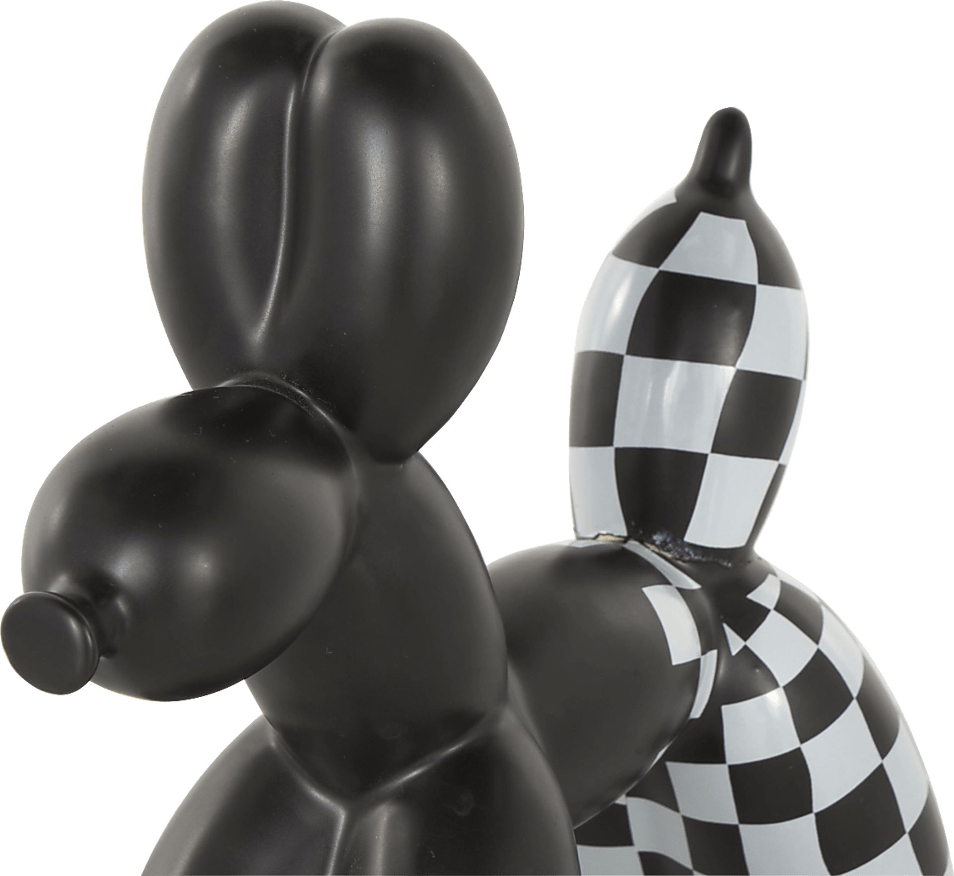Maruc Black Sculpture, Set of 2 - Image 4