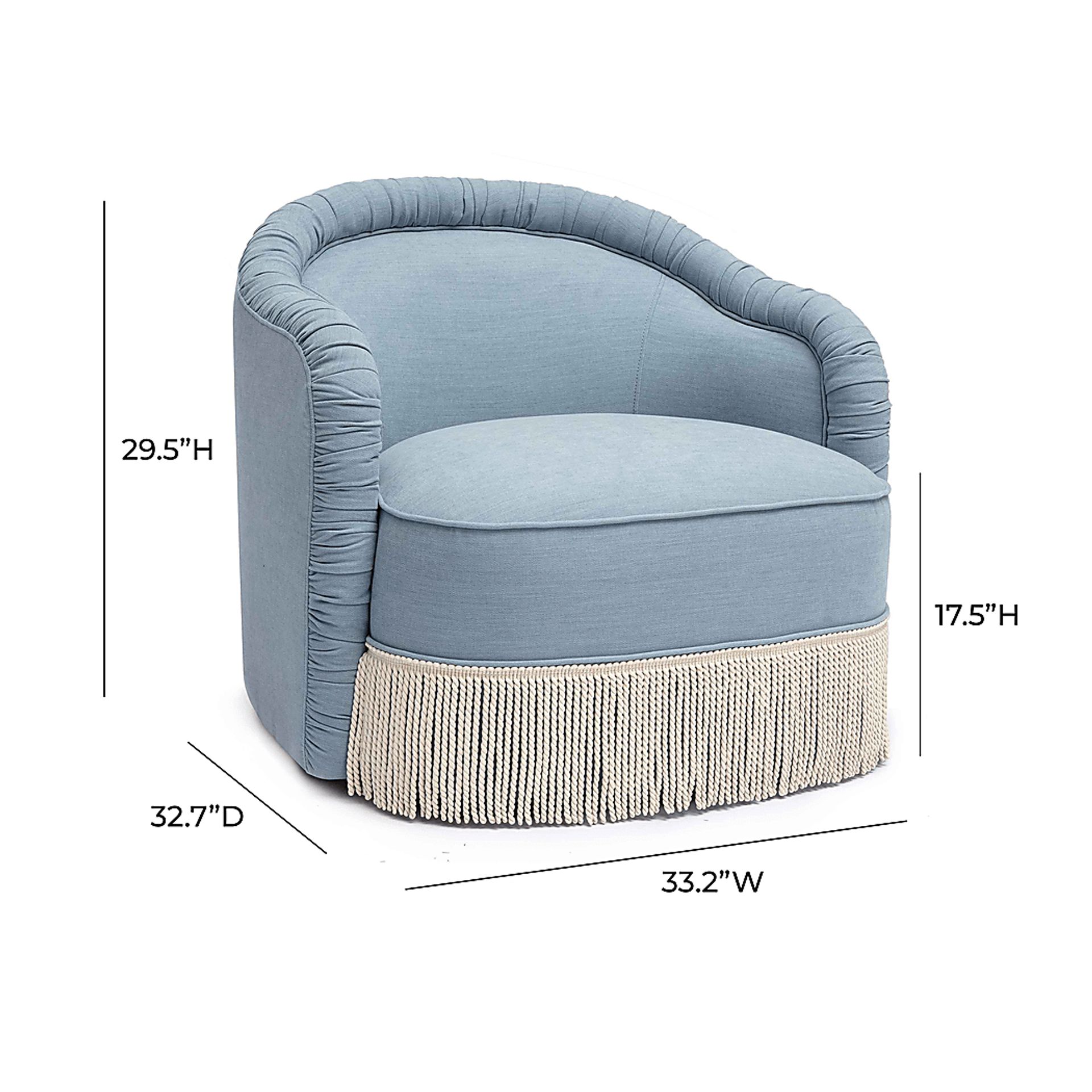Marumsco Blue Accent Chair - Image 7