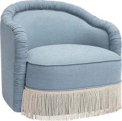 Marumsco Blue Accent Chair