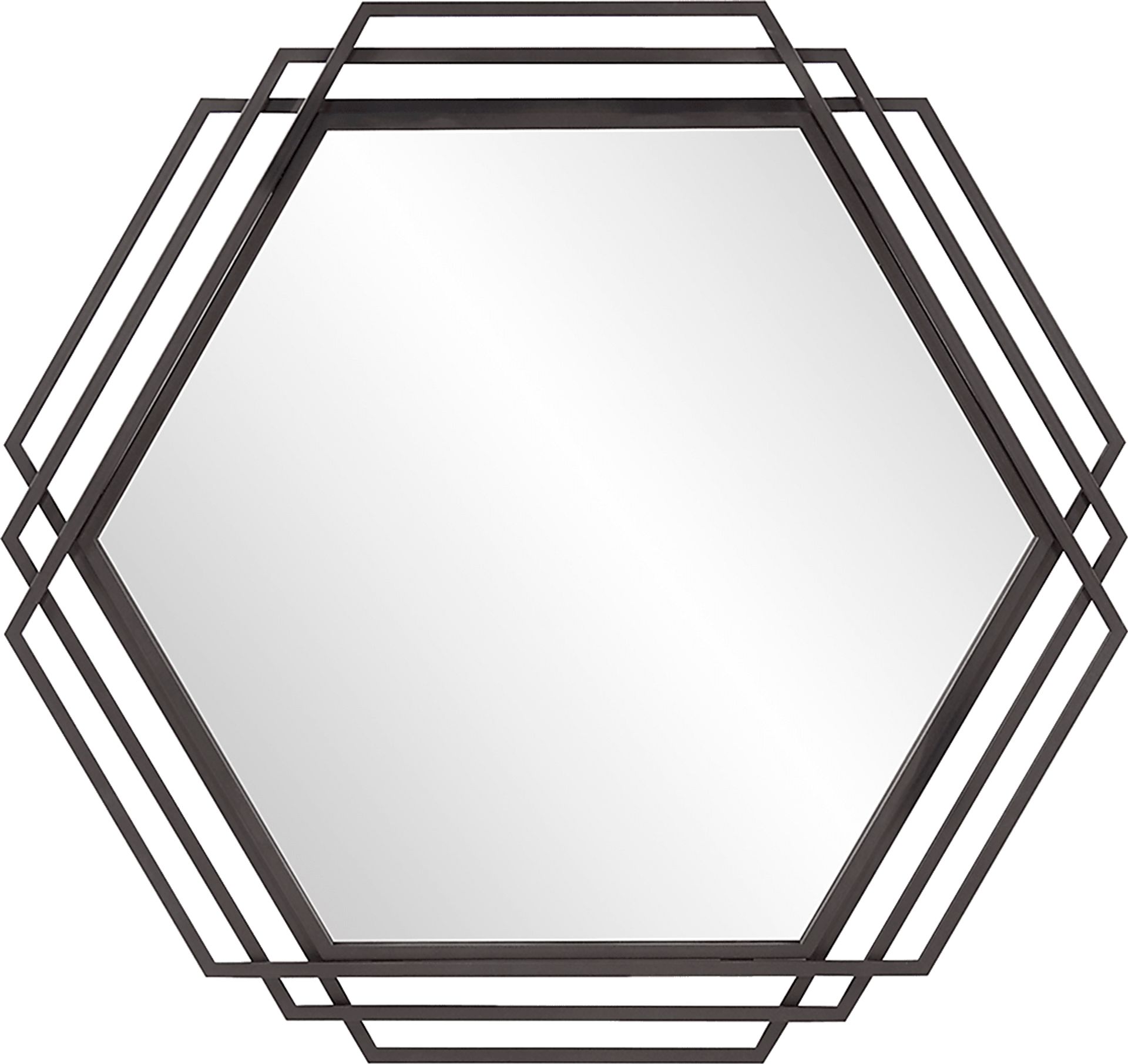 Marva Gray Mirror - Image 1