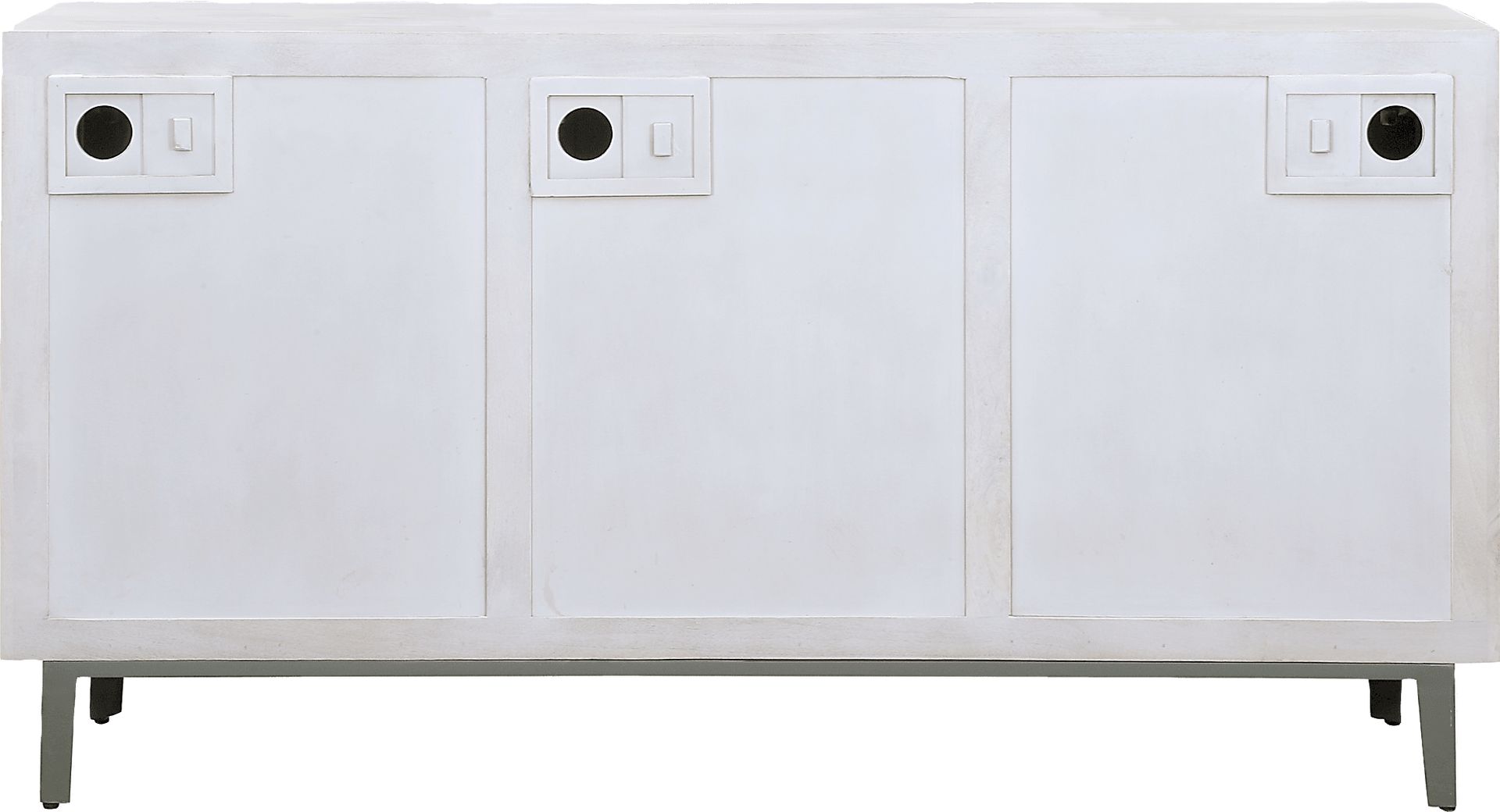 Marvaling White Credenza - Image 9