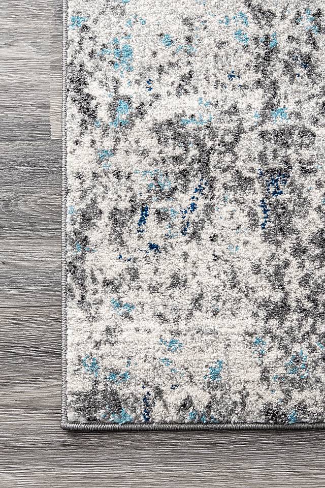 Marvan Blue 3' x 8' Runner Rug - Thumbnail - Image 2
