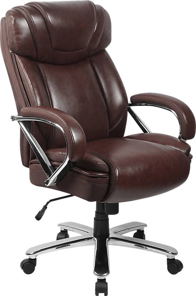 Marvin Brown Desk Chair - Thumbnail - Image 1