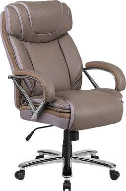 Marvin Taupe Desk Chair