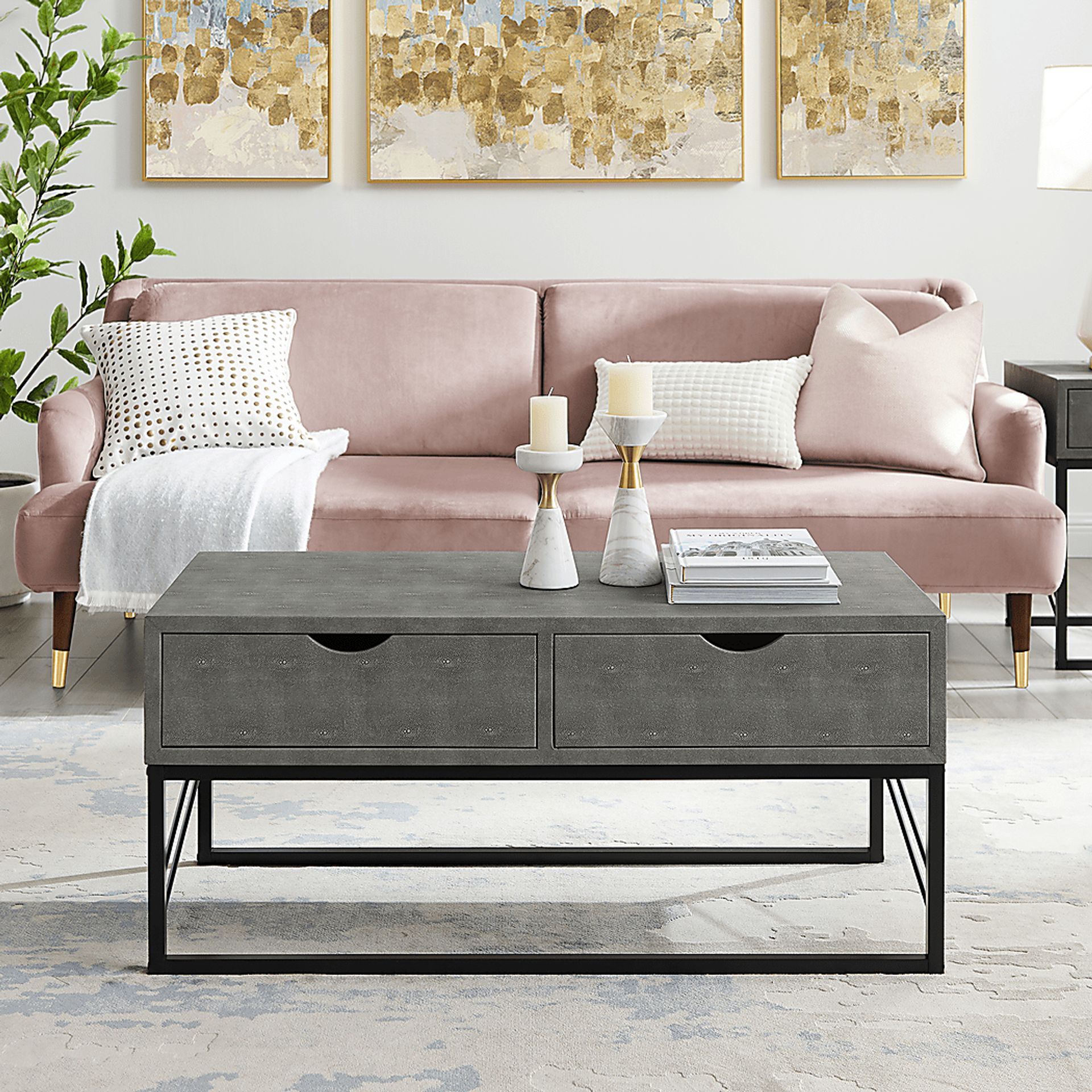 Marwill Gray Cocktail Table - Image 6