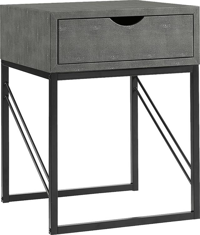 Marwill Gray Side Table - Thumbnail - Image 1