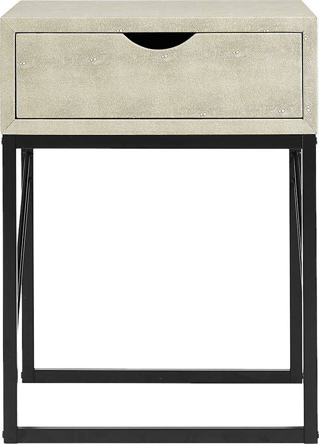Marwill White Side Table - Thumbnail - Image 2